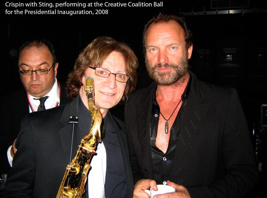 Cracked Ice performs with Sting at Obama Inauguration