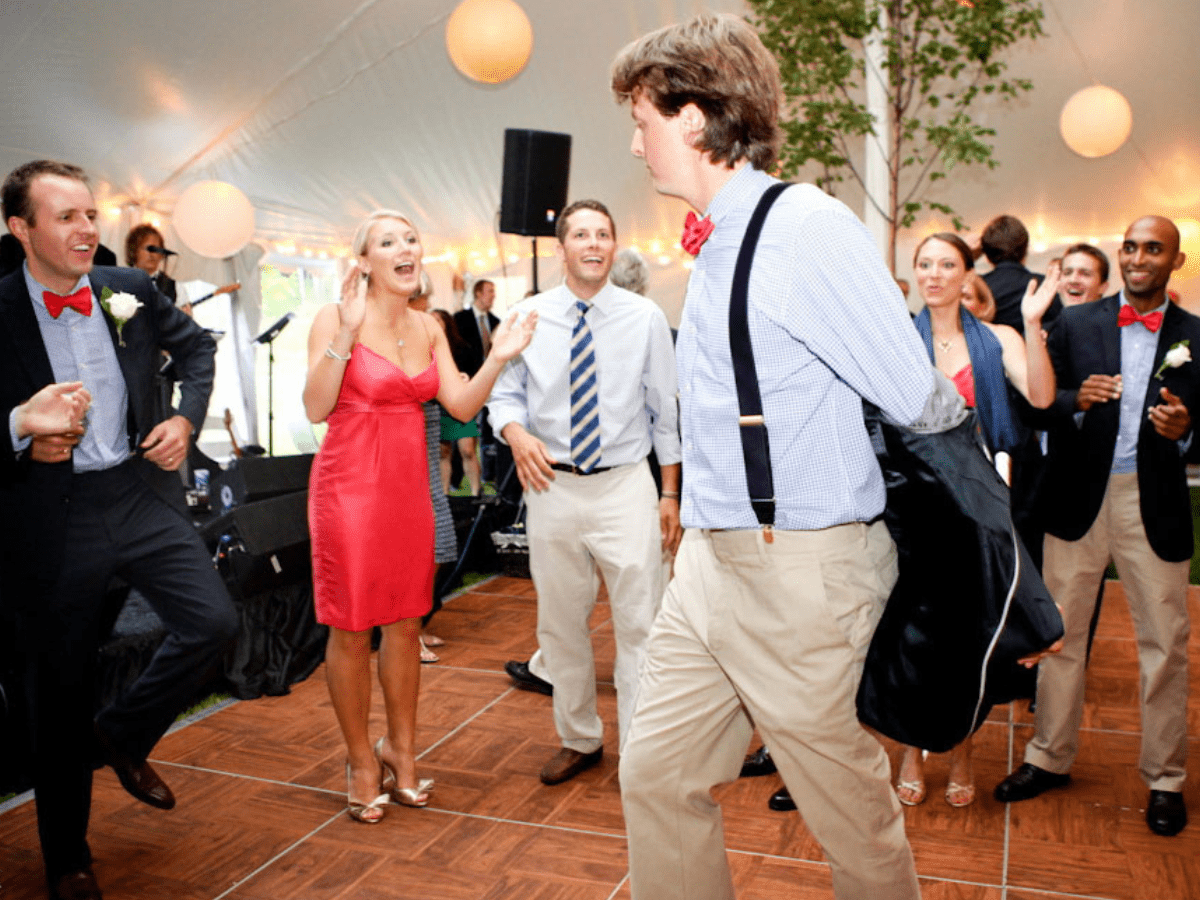 Wedding Receiption dancing to Live Music for Your Event